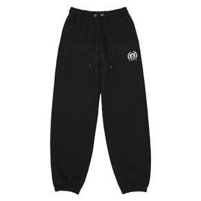 A LOGO SYMBOL PRINTING TRAINING PANTS BLACK-A심볼프린팅