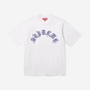 슈프림 올드 잉글리시 숏슬리브 탑 화이트 - 23FW Supreme Old English S/S Top White - 23FW