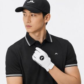 271730 J.LINDEBERG Ron Leather Golf Glove A (GMAC09644-0000) (남성 론 레더 골프 글로브 A)