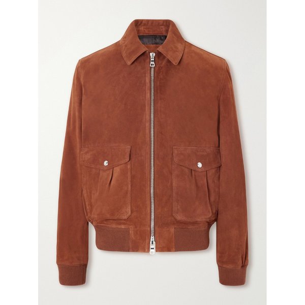 미스터 피 스웨이드 블루종 재킷 46376663163027180