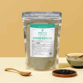 [소화푸드] 서리태 들깨 현미 선식 500g 블랙 미숫가루 볶은 검은콩 검정콩 가루 아침 식사 대용