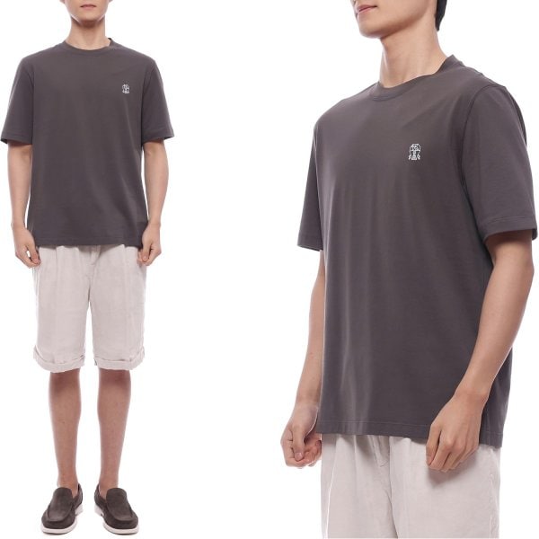 [부산점] 25SS 남성 로고 프린트 반팔티셔츠 (M0B138440 C2440 25S)