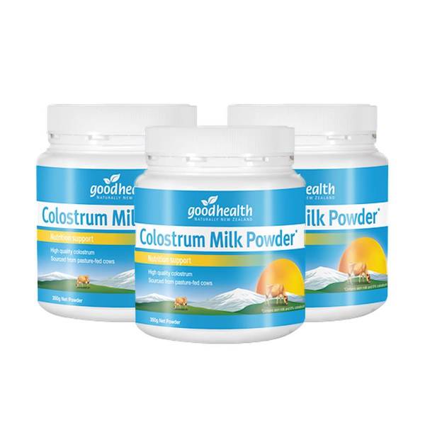 굿헬스 콜로스트럼 초유 파우더 Colostrum 350g 3개