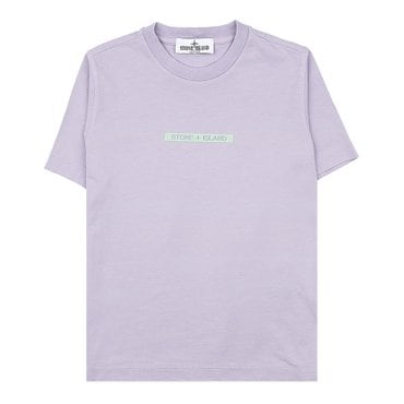 스톤아일랜드 [스톤아일랜드 키즈] 로고 프린트 반팔 티셔츠 781621059 V0047 (10-12)