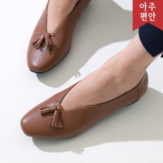 2cm 소가죽 국내생산 테슬 정장 로퍼 출근룩 오피스 발편한 우레탄창 112199