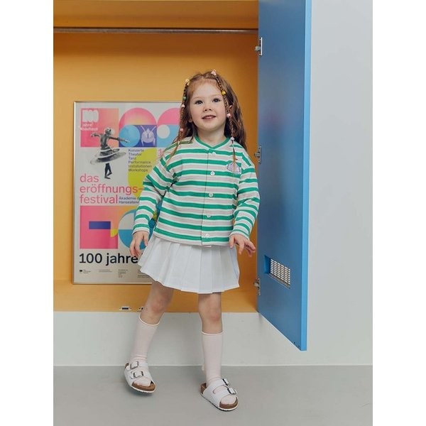23SPR NUCL CIRCUS STRIPE CARDIGAN