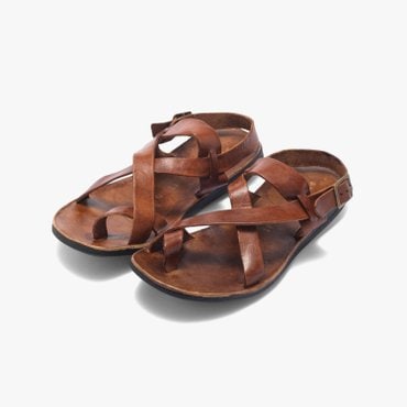 샌프란시스코마켓 BRADOR 브라도 EIGHT MAHOGANY SANDAL BROWN CIGAR BDE1M70000A54