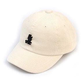 Corduroy Ivory Short Brim Ballcap 숏챙볼캡