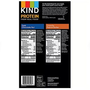 카인드 프로틴 너트바 다크초콜릿 너츠 & 크런치 피넛버터 2종 KIND Protein Bar 14개입