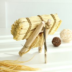 [박씨상방] 국내제작 장식용 미니 전통 쪽지게-짚단 - SSG.COM