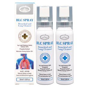 호주 네이쳐스탑 BLC 스프레이 30ml Bronchial and Lung cleanser 2팩