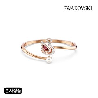 스와로브스키 [사은품 증정][본사정품/쇼핑백증정] Swan 로즈골드 톤 스완 뱅글 팔찌 5734988_5734556