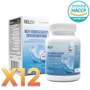 셀스 메가 프로테오글리칸 연어코연골 추출물 정 600mg 60정 X 12박스..[33564134]