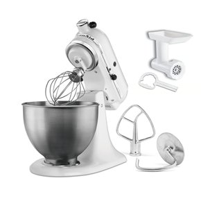 [일본 국내 정규 수입품] KitchenAid 스탠드 키사 FGA 첨부 특별 킷 KSM95FGWH 화이트