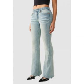 True Religion 트루 종교 진 조이 빅 티 - 플레어드 연한 세척 7878576