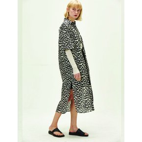 print long robe(black)