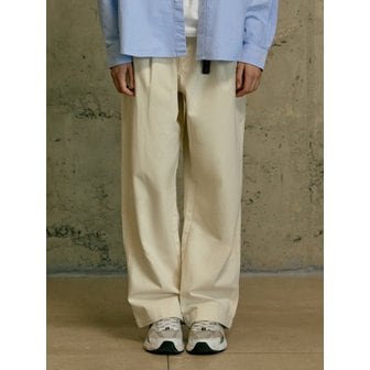 원더플레이스 OCEAN BELTED COTTON PANTS [3 COLOR]