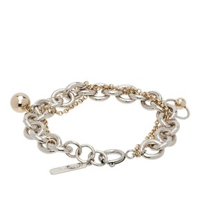 저스틴 클렌퀏 루이스 브레이슬릿 LEWIS BRACELET GOLD & PALLADIUM
