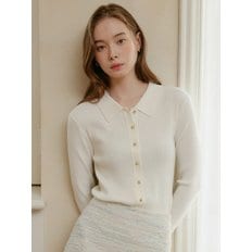 조이 칼라 슬림 니트 / JOY COLLAR SLIM KNIT_5colors