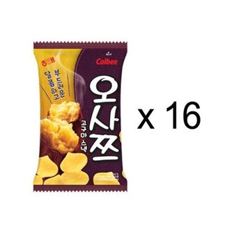  해태 오사쯔 60g 16개 1Box 사무실 아이 간식 과자