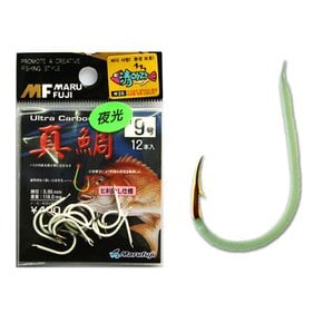 참돔 야광 바늘 축광 참돔낚시바늘 돌돔 부시리 열기 망둥어 선상 채비