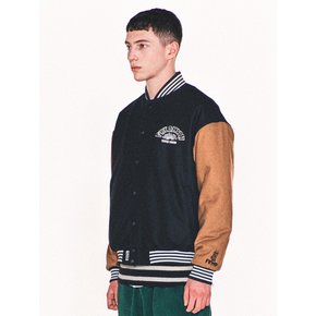 WEIRD PICNIC VARSITY JACKET (BLACK)