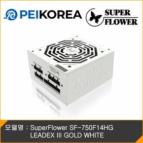 SuperFlower SF-750F14HG LEADEX III GOLD WHITE