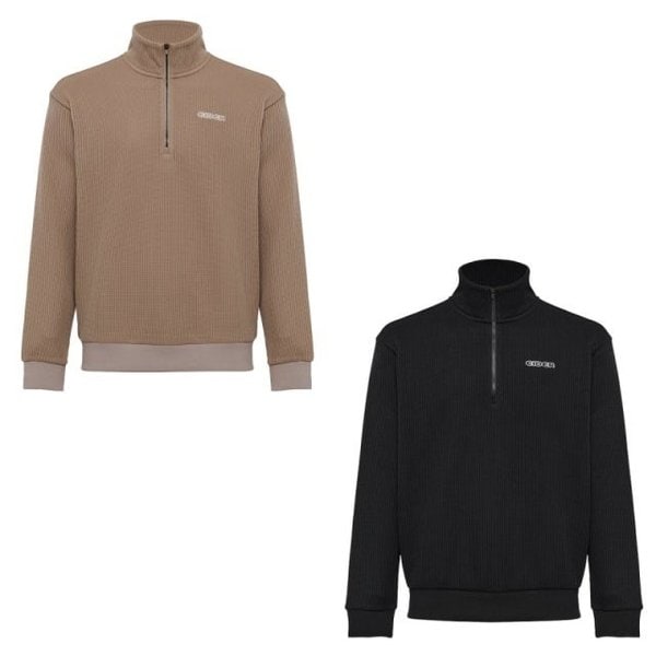 [부산점] 울리 남성 긴팔 짚업 티셔츠 DMW25253