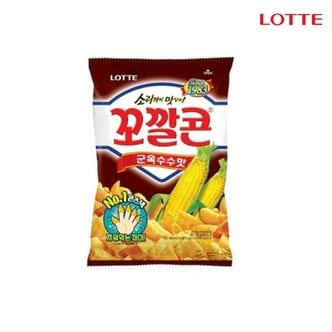  롯데제과 꼬깔콘 군옥수수맛 134g 12개 과자 간식