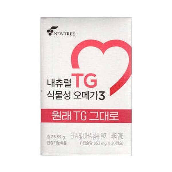 뉴트리 내츄럴 TG 식물성 오메가3 853mg x 30캡슐 (AD) (S33551824)
