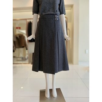 CC콜렉트 [여주점] 씨씨콜렉트 플리츠A라인스커트 E254msd136