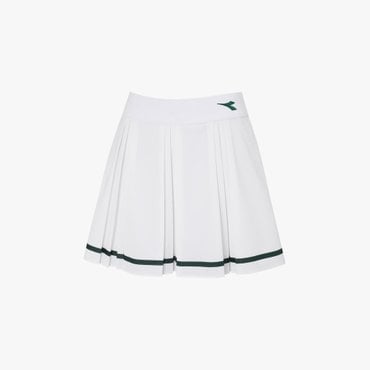 디아도라 [공식스토어] 클래식 플리츠 스커트 WHITE