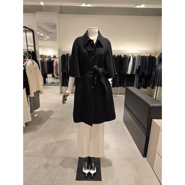 [파주점] 울 캐시미어 발마칸 케이프 핸드메이드 코트 JRAA0CTC93