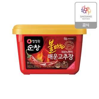 청정원 F)청정원 불타는 매운고추장 450g