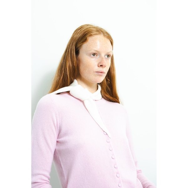 Buttoned cardigan_Pink Blush