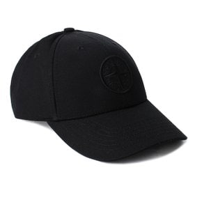 24FW 스톤 와펜 로고자수 캡모자 블랙 811599661 A0029