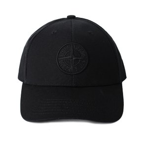 24FW 스톤 와펜 로고자수 캡모자 블랙 811599661 A0029
