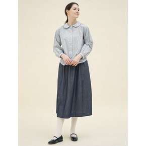 2차 리오더_데님 A 스커트 인디고 251404DID