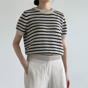 실크 단가라 썸머 니트_YMSH25SS934