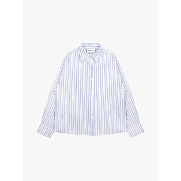 CANDY STRIPE OVER SHIRT_SKY BLUE