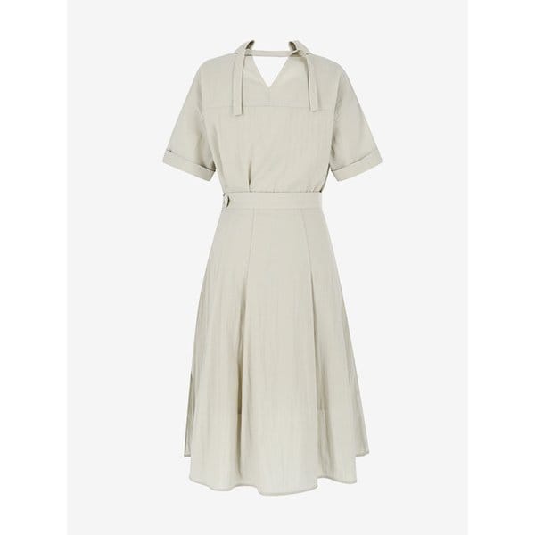 [시크릿기획전]TWO PIECE WRAP DETAIL DRESS_YB6OP17