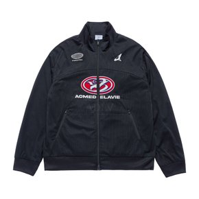 SYMBOL NEEDLEWORK MESH JACKET BLACK 심볼니들워크 메쉬자켓 JKSBMS-BLK