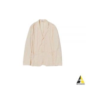 오라리 24 WRINKLED WASHED FINX TWILL JACKET PINK BEIGE (A24SJ01FW) (링클 워시드 핀