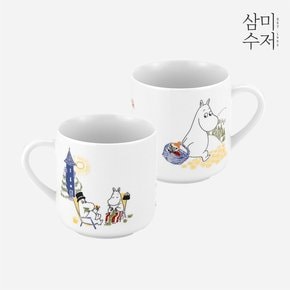 무민 더키친 시리얼머그컵 550ml 2P세트