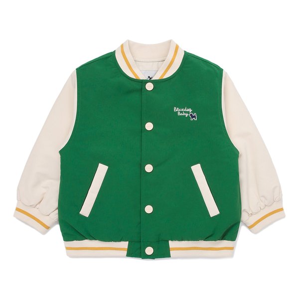 [여주점] [오프라벨 여주점] 블루독베이비 (GN) 블루종 바시티 점퍼A (45114-110-01)