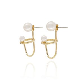 907 EARRINGS GOLD