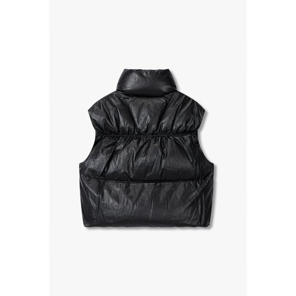 [파주점] 신세틱 레더 구스다운 패딩 베스트 조끼 7125417500a