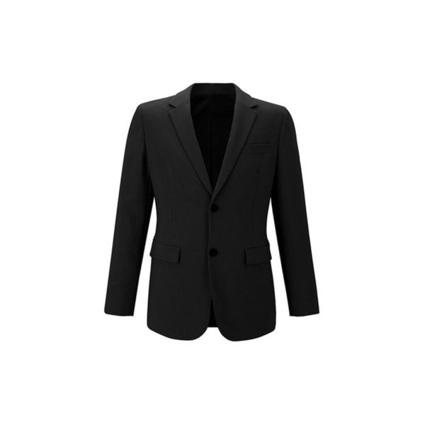 남성 베이직 싱글 재킷 (BLACK)