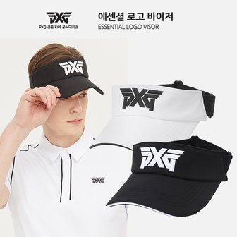 골프빅 여름한정[PXG 공식대리점 정품] 에센셜 로고 바이저 골프모자 / ESSENTIAL LOGO VISOR