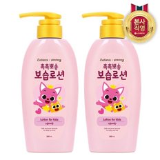 베비언스 핑크퐁 보습로션 380ml (복숭아향) X 2개